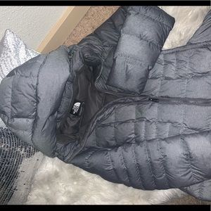 Long Grey Northface